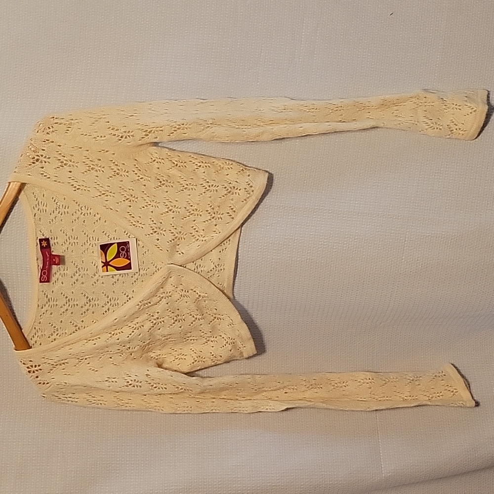 SO Ivory Luxe Cardigan
